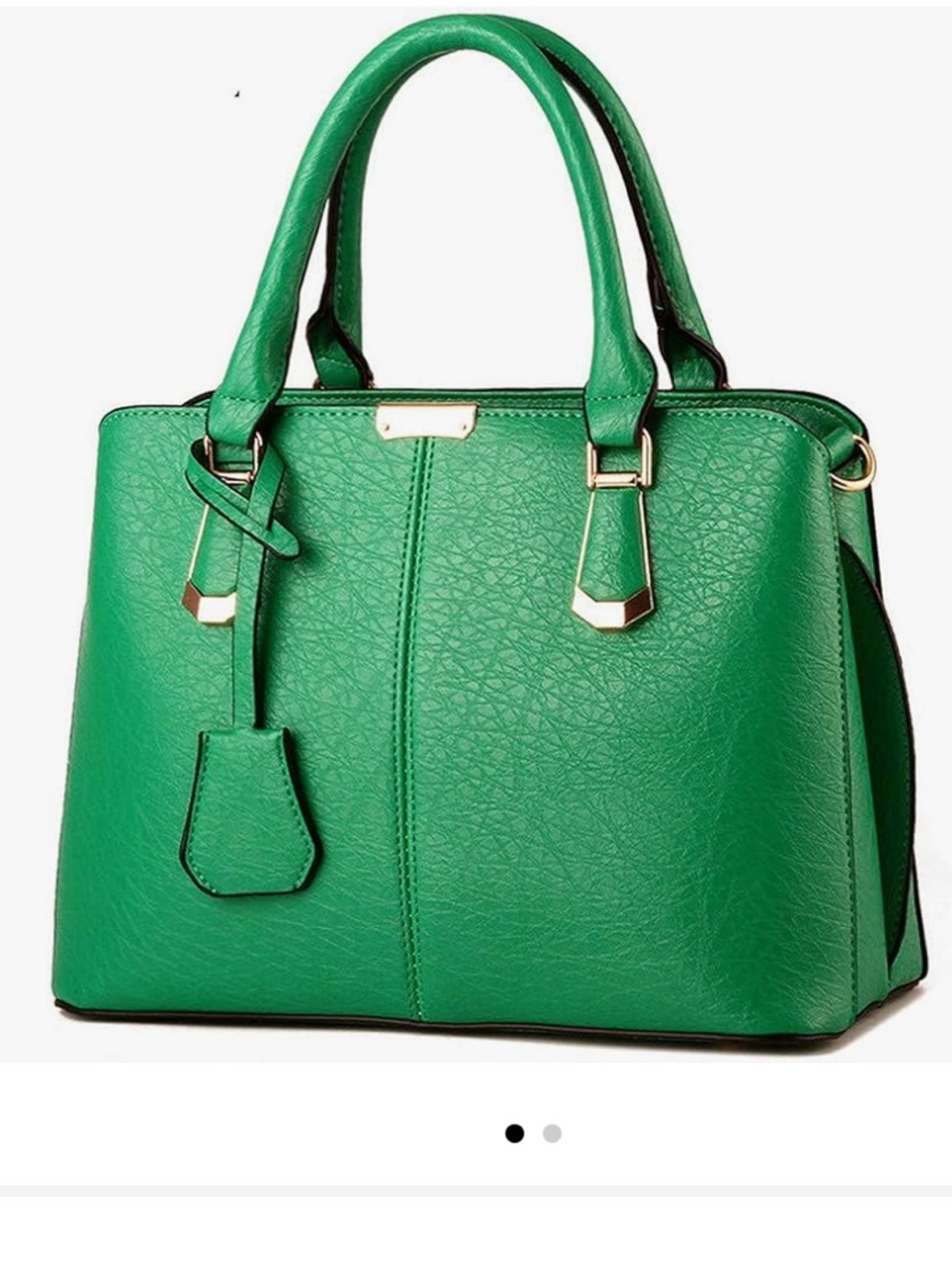 Women's PU Leather Handbag Business Commuter Bag Large Capacity Shoulder Bag